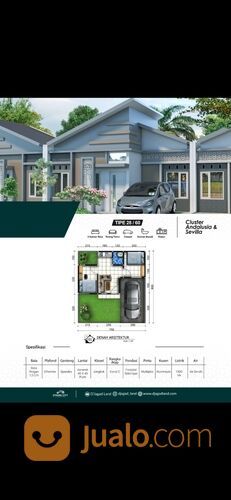 Rumah Komersil Desain Minimalis Type 28/60