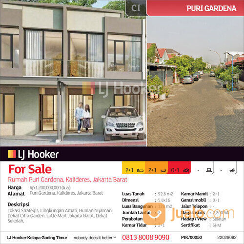 Rumah Puri Gardena, Kalideres, Jakarta Barat