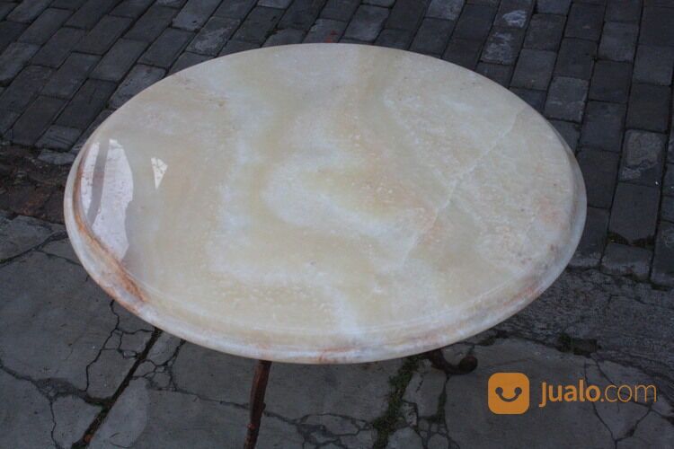 Pesan Meja Marmer Coffe Table Bulat Surabaya