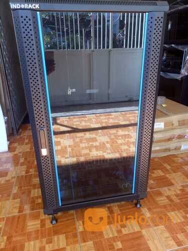 INDORACK CLOSE RACK 20U DEPTH 900mm LENGKAP tinggi 90cm di Kota ...