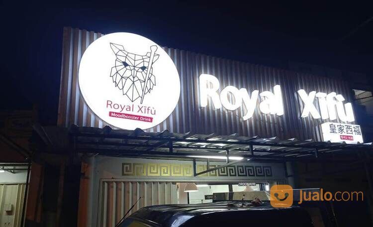 Jasa Signage Neon Box dan Huruf Timbul Akrilik