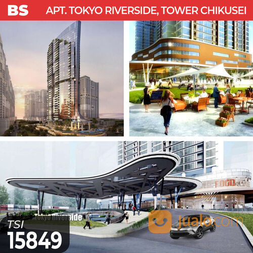 (TSI/15849) Apartemen Tokyo Riverside, Tower Chikusei, PIK 2, 40 m², Lt. 26, PPJB