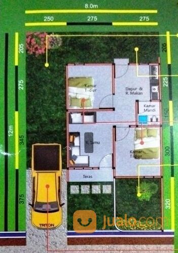 DP MURAH, WA 0812-6884-0015 Perumahan Subsidi Palembang