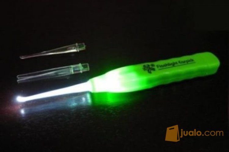 Korek Kuping LED Telinga Lampu | Flash Light Earpick | Surabaya | Jualo