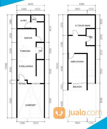 Rumah Puri Permata Cipondoh (Ukuran 4x15 m)
