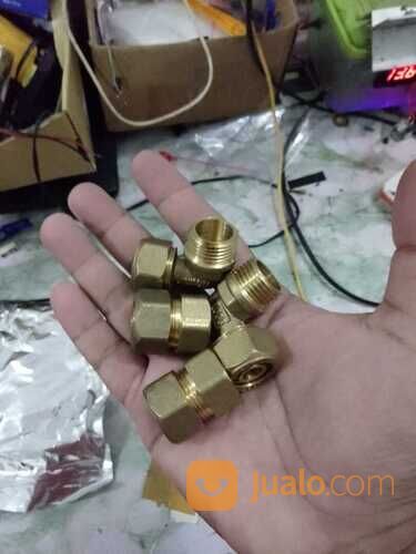 Nepel sambungan drat untuk water heater air panas listrik bahan kuningan  stok terbatas Sidoarjo di Kab. Sidoarjo, Jawa Timur | Jualo.com