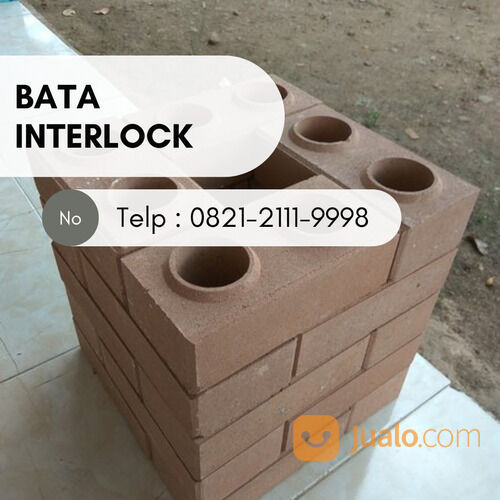 Batu Bata Tempel Terakota Interlock Jawa Tengah Telp/WA: 0821-2111-9998