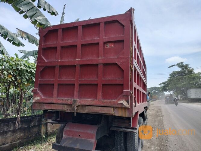 DUMP TRUK MITSUBISHI FUSO FN 527 MS TRONTON (10 BAN) INDEKS 28 TAHUN 2019