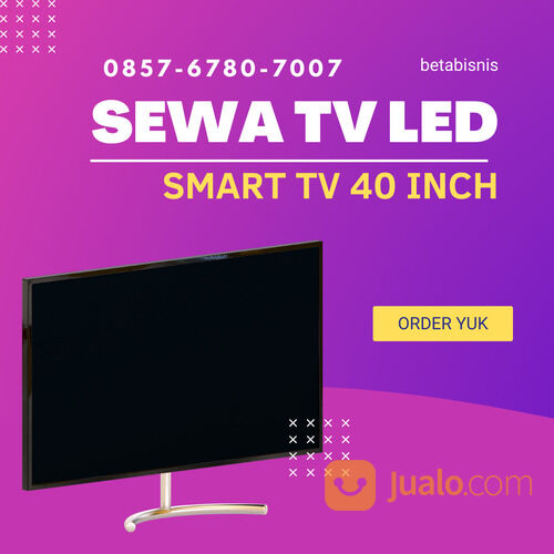 Rental tv led 43 inch untuk acara pameran hotel di pekanbaru harga