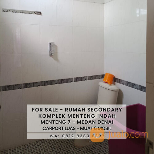 RUMAH SECONDARY MEWAH MURAH - KOMPLEK MENTENG INDAH JL MENTENG 7 MEDAN DENAI