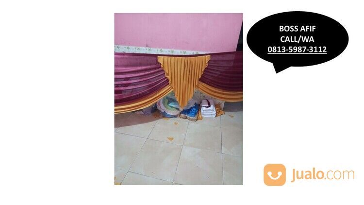 WA. 0813-5987-3112 Penjahit Sarung Kursi/Meja Hajatan Di Banjarmasin Selatan Banjarmasin