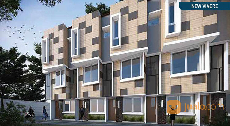 Rumah Gaya Apartment 3 Lantai Murah di Kemang Jakarta Selatan