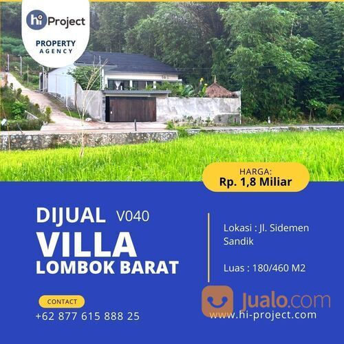 Villa Lombok barat plus Kolam renang di Sandik Batu Layar V040
