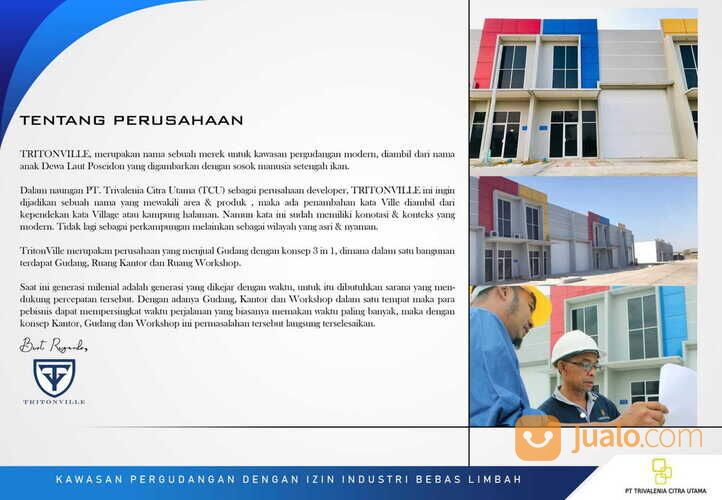 TritonVille Pergudangan Lokasi Strategis Batuceper Tangerang