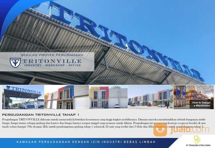 TritonVille Pergudangan Lokasi Strategis Batuceper Tangerang