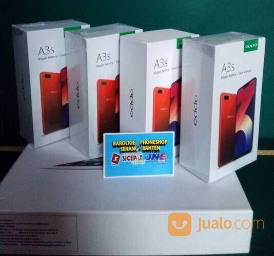 OPPO A3S NEW VERSION Original real capacity Ram 4 GB - Internal 64GB