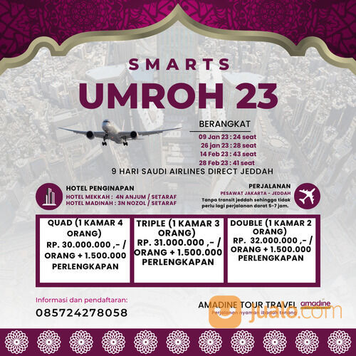 Biro Umroh Plus Turki Desember 2023 JADWAL BANYAK, WA 0838-7654-6473