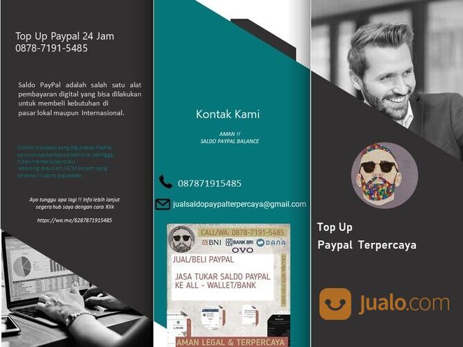 Harga Terjangkau ! Call/Wa: 0878-7191-5485 Beli Saldo Paypal 24 Jam