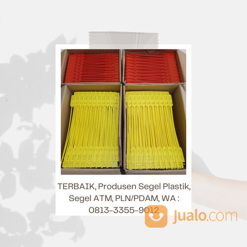 Segel Meter PLN/PDAM | Segel Double Lock Berkualitas dan Murah Sidoarjo, WA : 0813-3355-9012