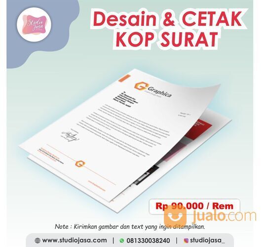 Brosur, Kartu nama, Undangan, Nota, Katalog