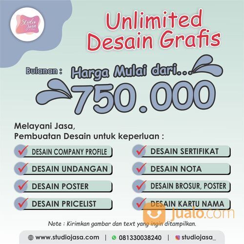 Brosur, Kartu nama, Undangan, Nota, Katalog