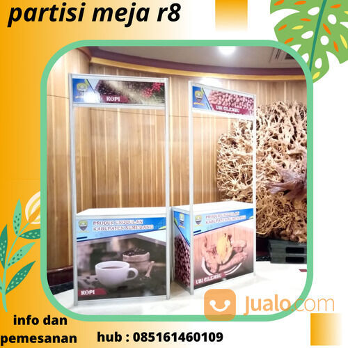 partisi pameran meja r8