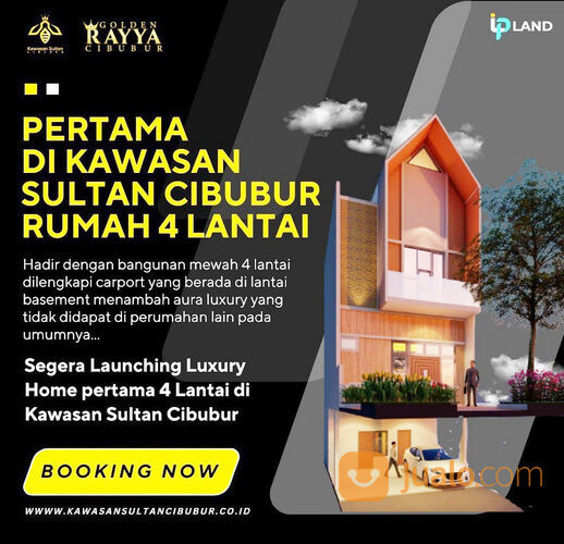 Rumah Baru 4 Lt Dekat Metropolitan Mall Cibubur, Ramayana Cileungsi, RS Mary Cileungsi