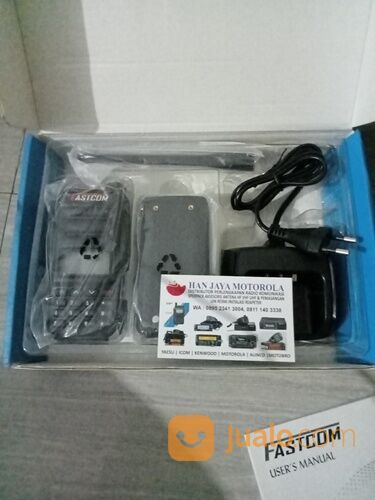 HT FASTCOM FC- UV88 UHF-VHF WALKY-WALKY ORI GARANSI RESMI DISTRIBUTOR