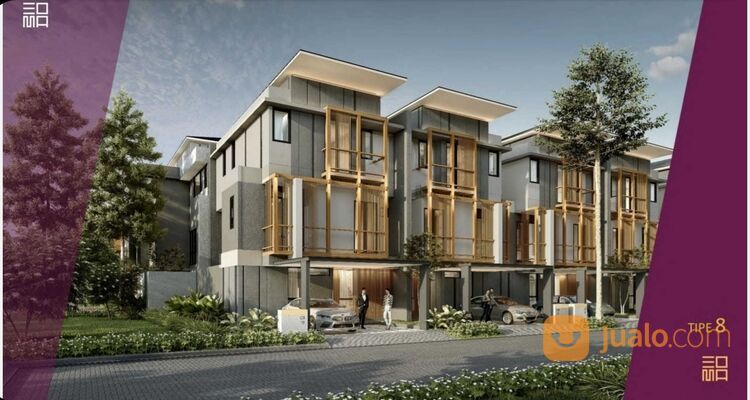 Rumah mewah Korea 3 lantai Eonna at Korea Town BSD