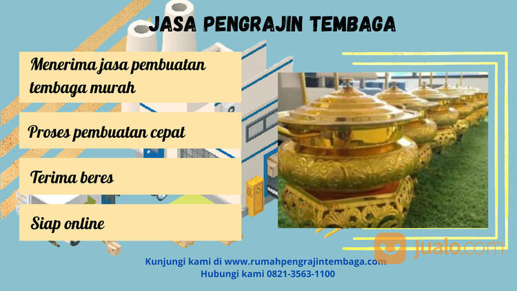 Wa. 0821-3563-1100 Pembuat Kerajinan Kuningan dan Tembaga di Kabupaten Pidie Jaya.
