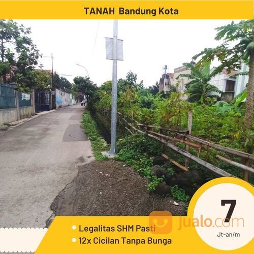 Tanah Bandung Kota 500 Meter Jalan Bypass Soekarno Hatta