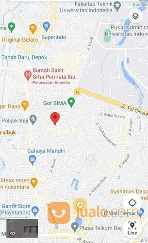 Rumah Siap Huni Belakang Kampus UI Universitas Indonesia, Lokasi Strategis Beji Depok