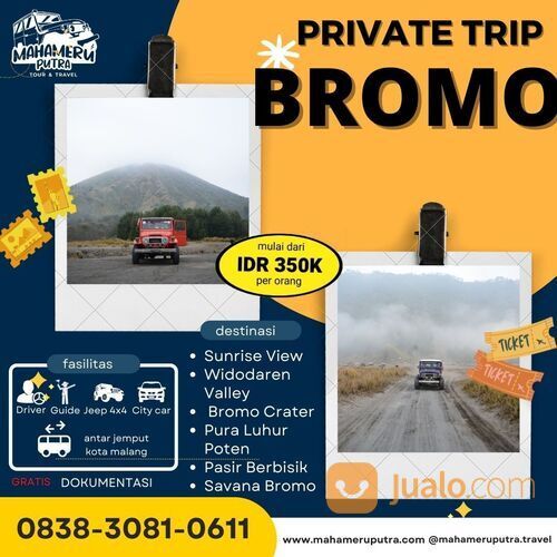 Wisata Gunung Bromo - Open Trip Bromo Harga Terjangkau