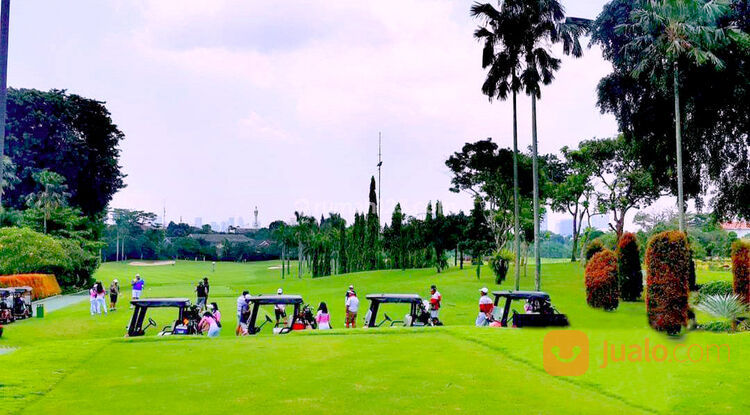 HARGA MIRING Tanah Kavling di Bukit Golf Pondok Indah Jakarta Selatan (View Lapangan Golf)