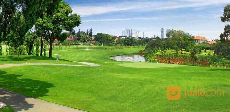 HARGA MIRING Tanah Kavling di Bukit Golf Pondok Indah Jakarta Selatan (View Lapangan Golf)