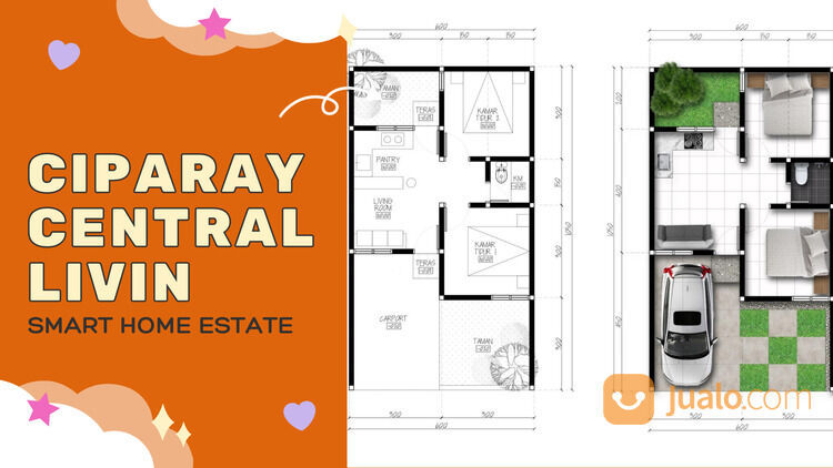 RUMAH IDAMAN HARGA MULAI 300 JUTAAN,DP 1 JUTA ALL IN DI CIPARAY