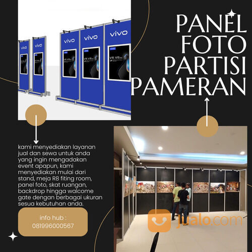 rental partisi pameran panel foto | panel foto jakarta
