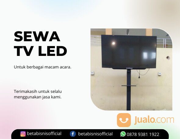 Sewa TV LED 43 inch di Pekanbaru Untuk Acara Pameran di Kota Pekanbaru