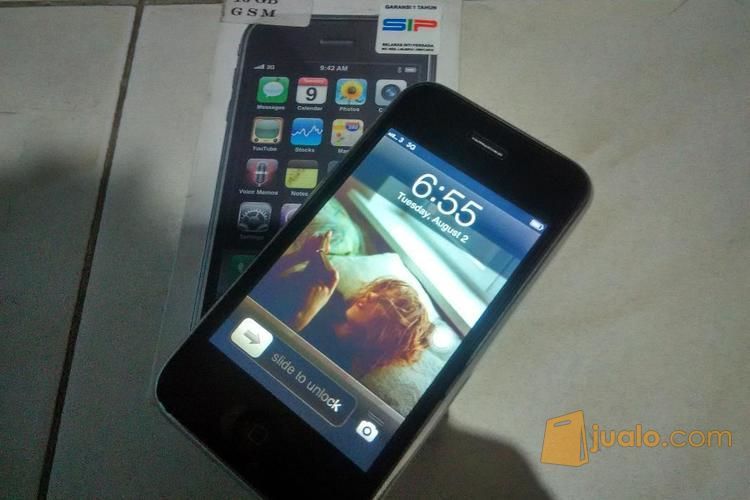 Iphone 3gs 16gb Full Set No Minus Kab Mojokerto Jualo