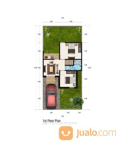 Rumah Villa new cluster Panderman Hill Kota Wisata Batu