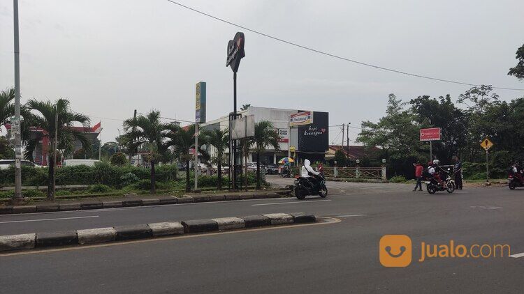 Tanah Premium Tepi Jalan Raya Jakarta Bogor Lokasi Strategis Cocok Bangun Ruang Usaha