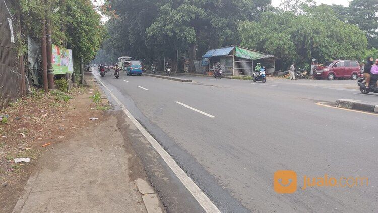 Tanah Premium Tepi Jalan Raya Jakarta Bogor Lokasi Strategis Cocok Bangun Ruang Usaha