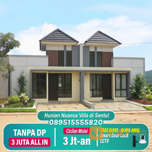 Rumah 500 jutaan dengan nuansa villa di Citeureup Bogor