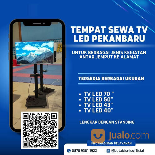 Sewa TV LED 40 inch untuk launching produk baru