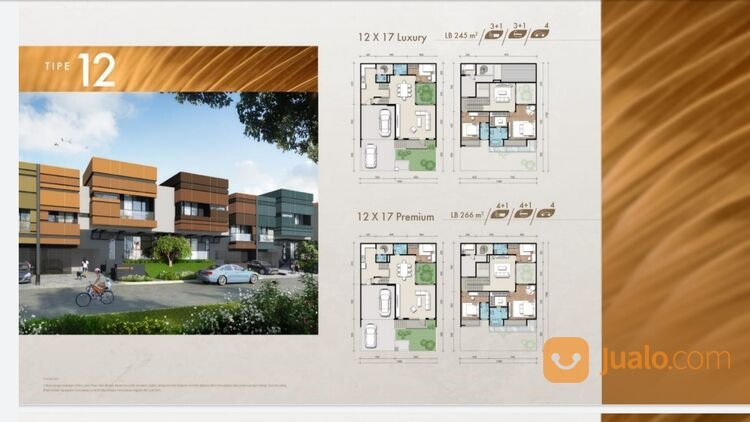 Rumah view danau terkeren Gading Serpong Mozart Symphonia Summarecon