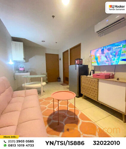 (TSI/15886) Apartemen Cinere Bellevue Suites, Tower B, Depok, 42 m², Lt. 19, HGB