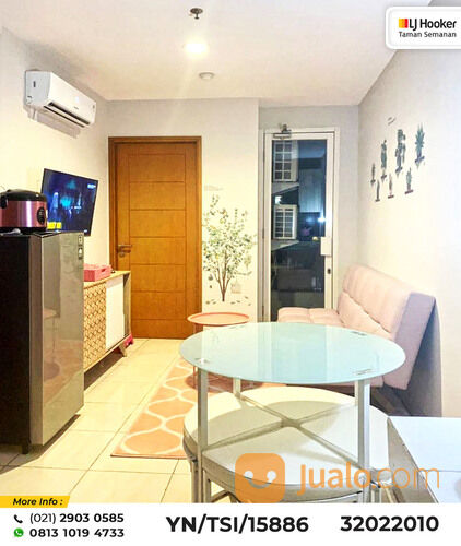 (TSI/15886) Apartemen Cinere Bellevue Suites, Tower B, Depok, 42 m², Lt. 19, HGB