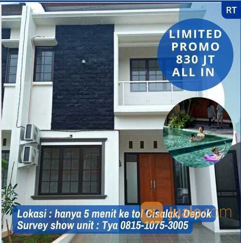 GRAND TABEBUYA PERUMAHAN NYAMAN PINGGIR JALAN ADA KOLAM RENANG