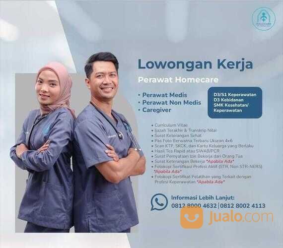 LOKER PERAWAT HOMECARE