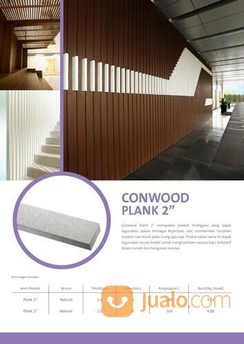 Conwood Plank 2' Multiguna Pengganti Kayu Anti Rayap